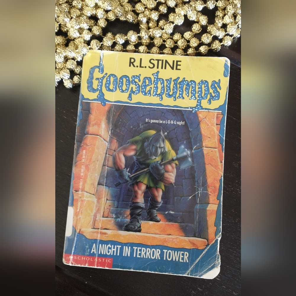 Scholastic Goosebumps Book Paperback: A Night in Terror Tower Cover